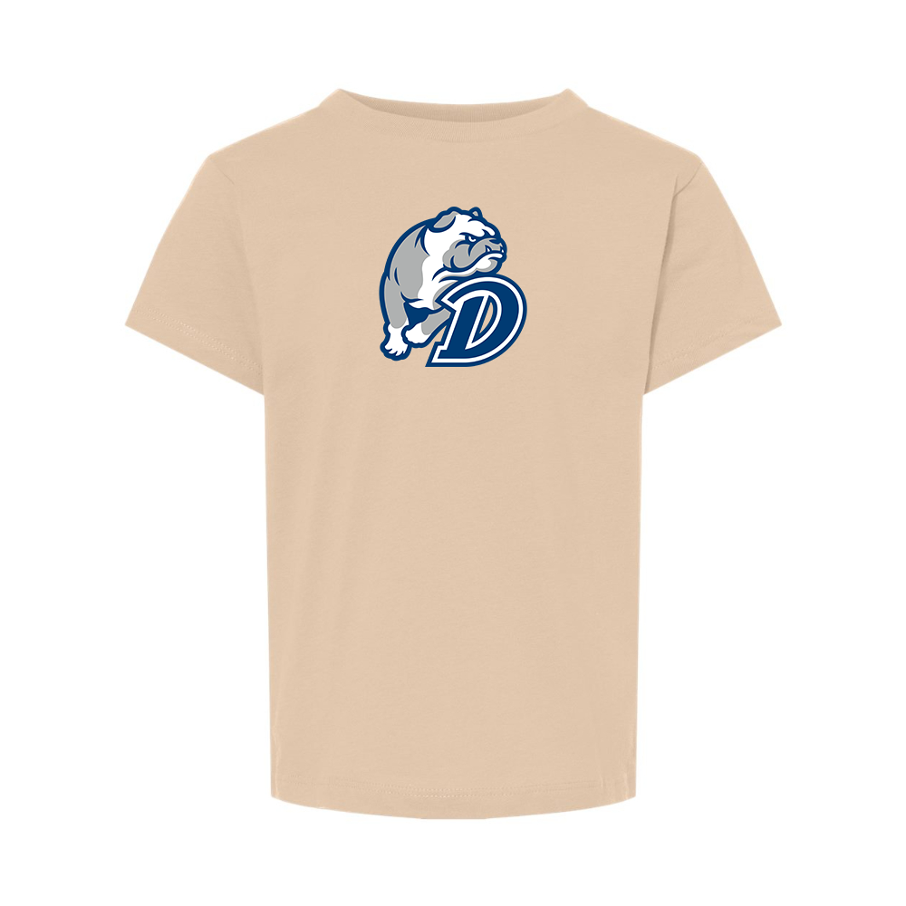 Drake Bulldogs BELLA  CANVAS Toddler Jersey Tee