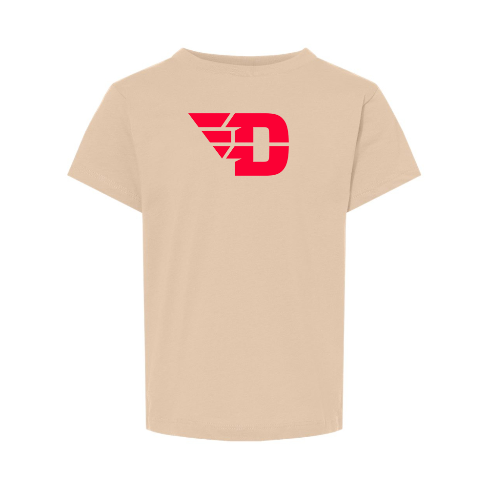 Dayton Flyers BELLA  CANVAS Toddler Jersey Tee