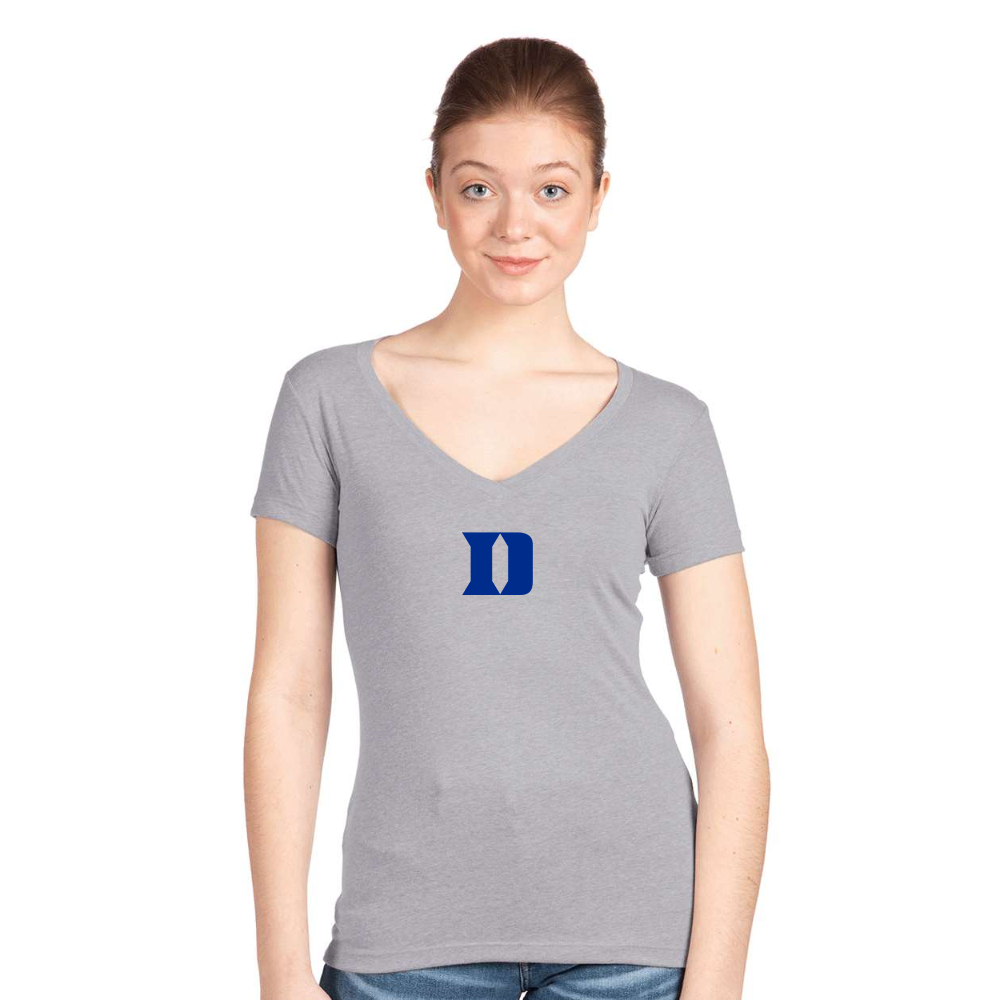 Women's  Duke Blue Devils  Next Level V-Neck T-Shirt