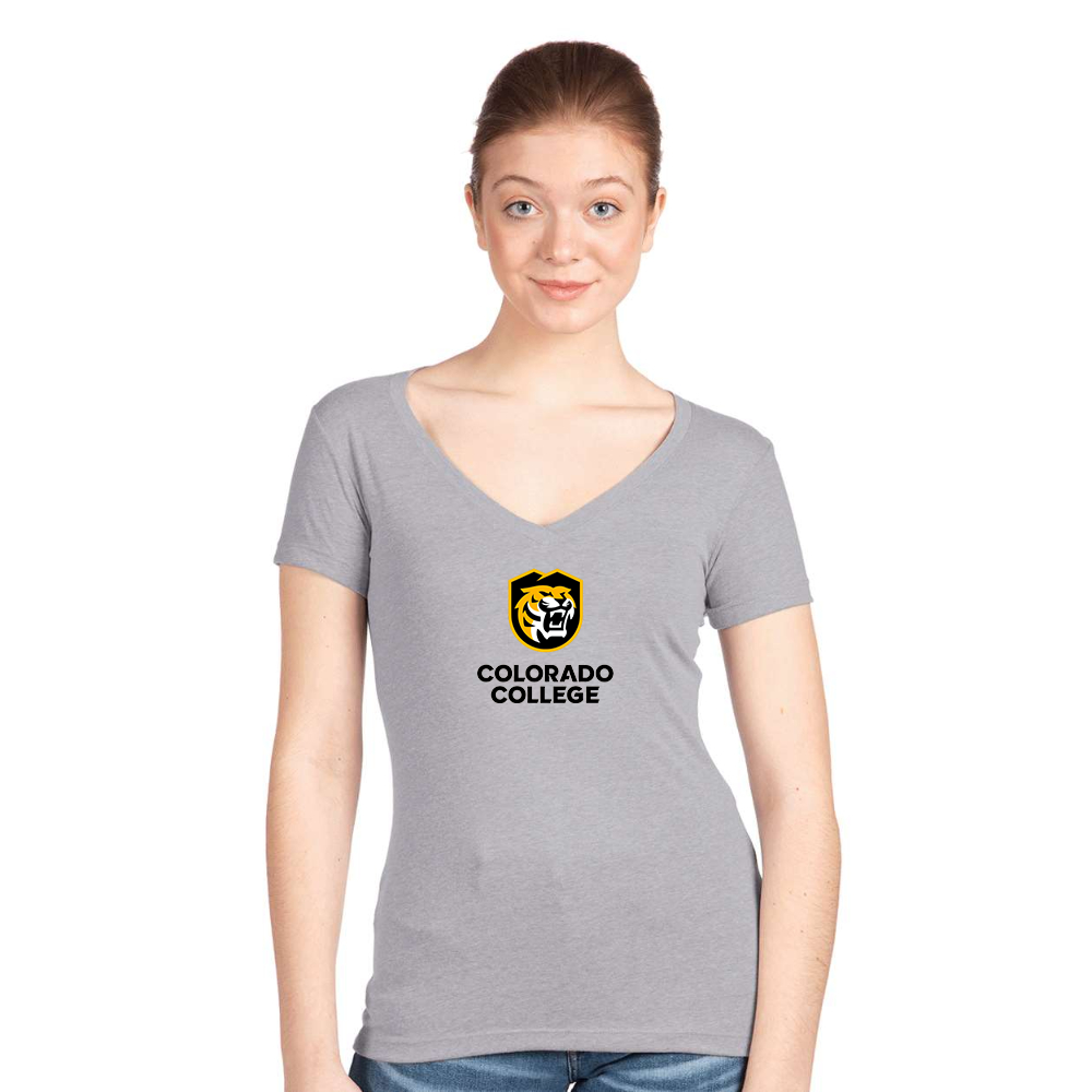 Women's  Colorado College Tigers Next Level V-Neck T-Shirt