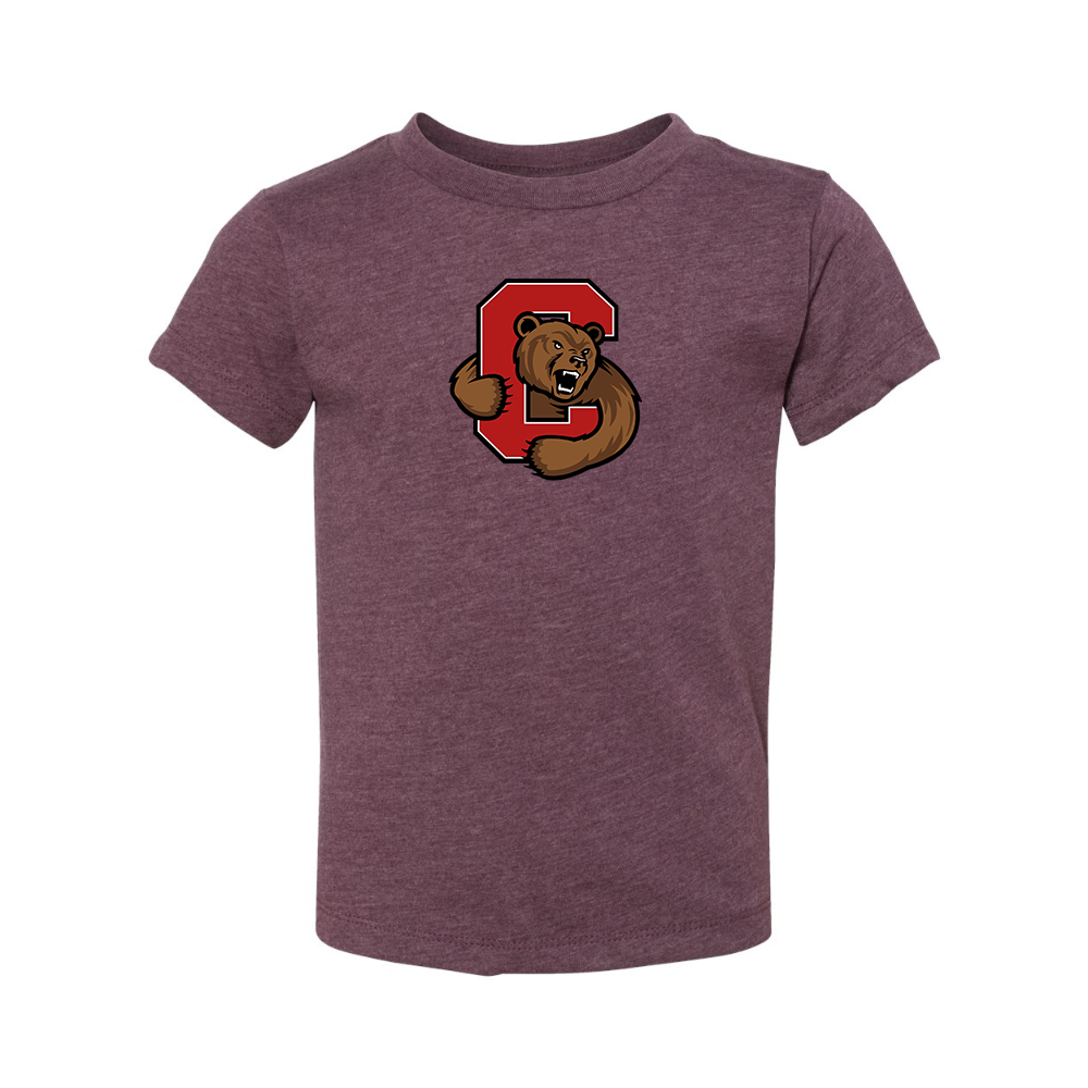 Cornell Big Red BELLA  CANVAS Toddler Jersey Tee