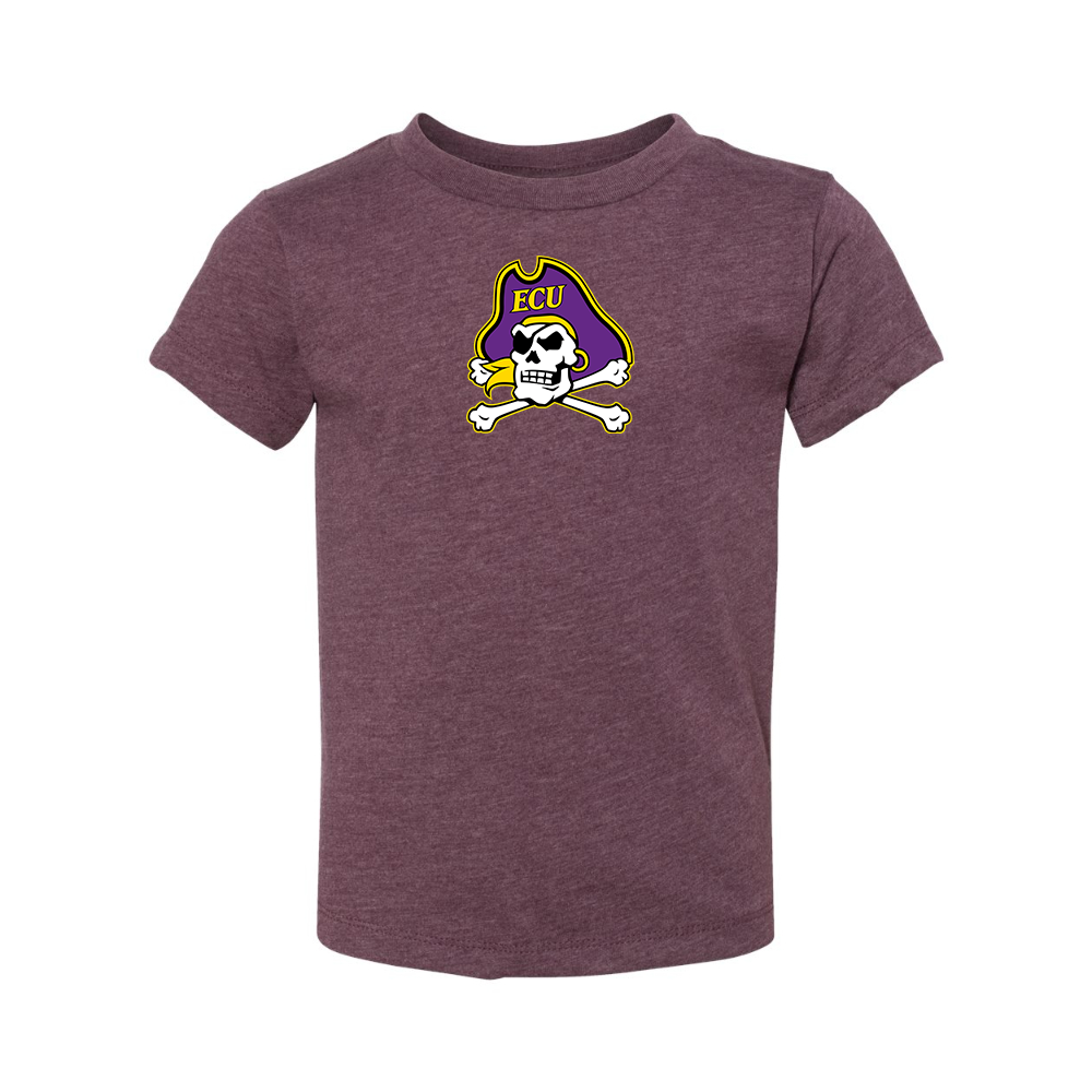 East Carolina Pirates BELLA  CANVAS Toddler Jersey Tee