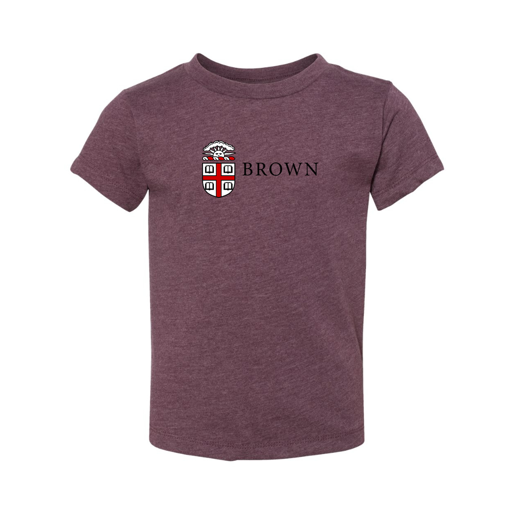 Brown University BELLA  CANVAS Toddler Jersey Tee