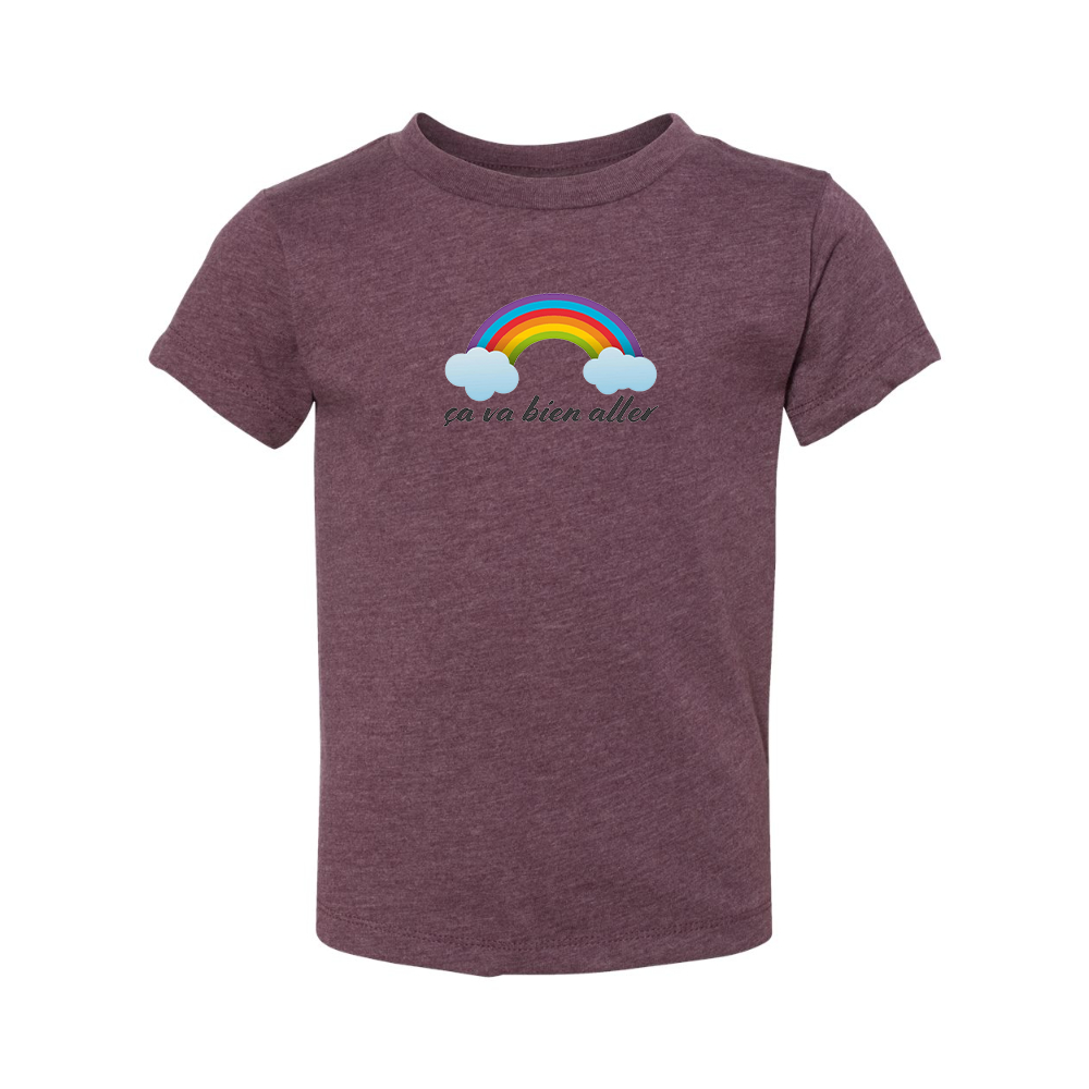 Ça va bien aller BELLA  CANVAS Toddler Jersey Tee