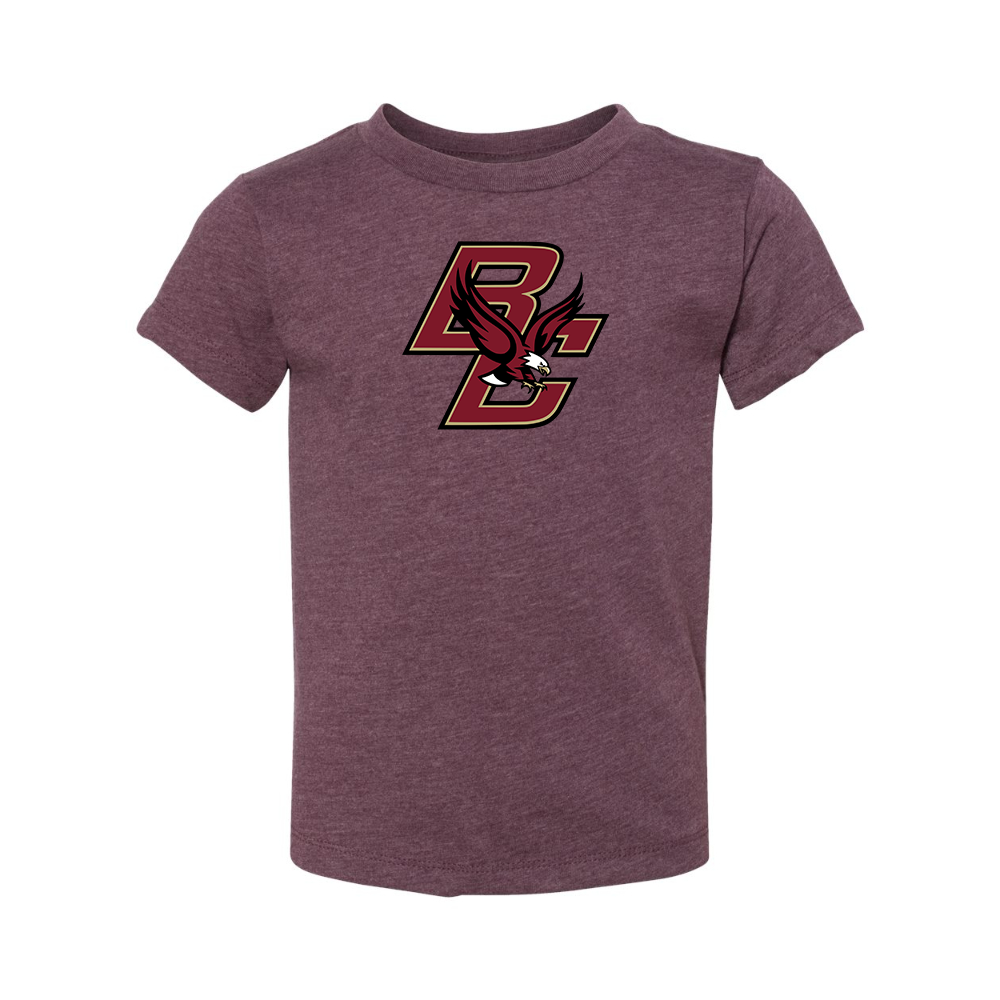 Boston College Eagles  BELLA  CANVAS Toddler Jersey Tee
