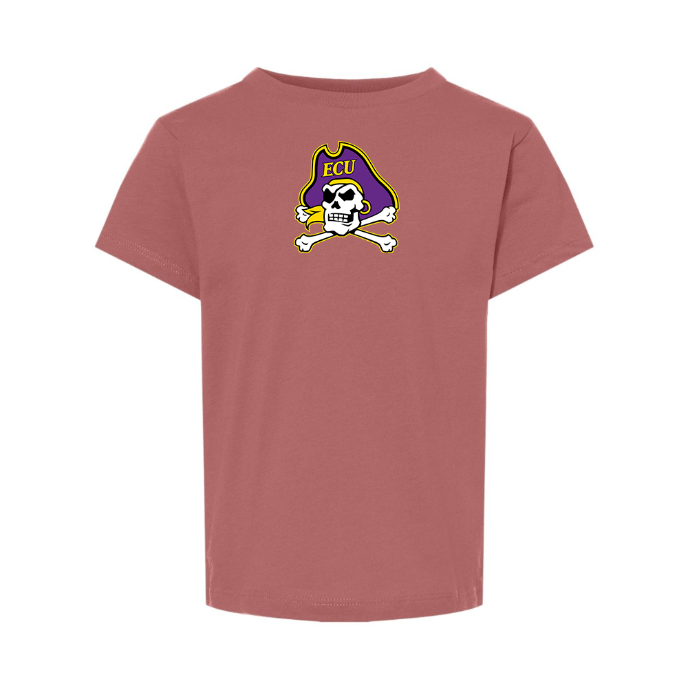 East Carolina Pirates BELLA  CANVAS Toddler Jersey Tee