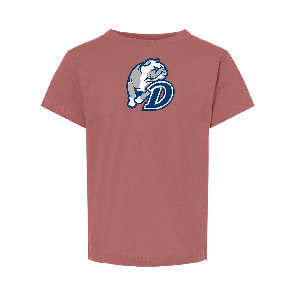 Drake Bulldogs BELLA  CANVAS Toddler Jersey Tee