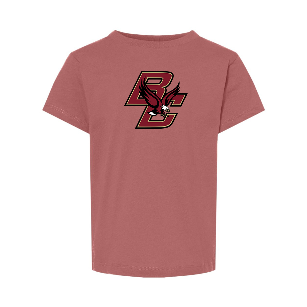 Boston College Eagles  BELLA  CANVAS Toddler Jersey Tee