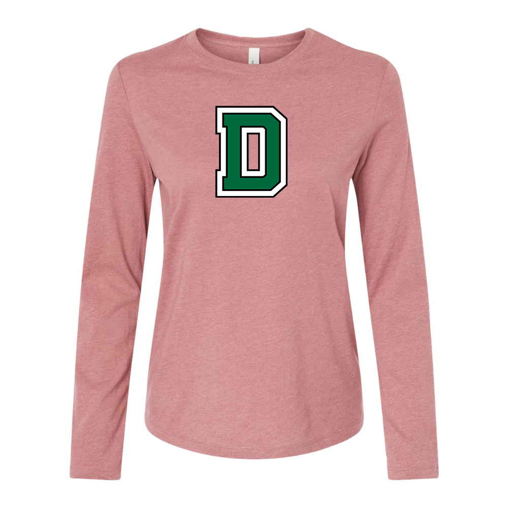 BELLA CANVAS Dartmouth Big Green Jersey Long Sleeve Tee