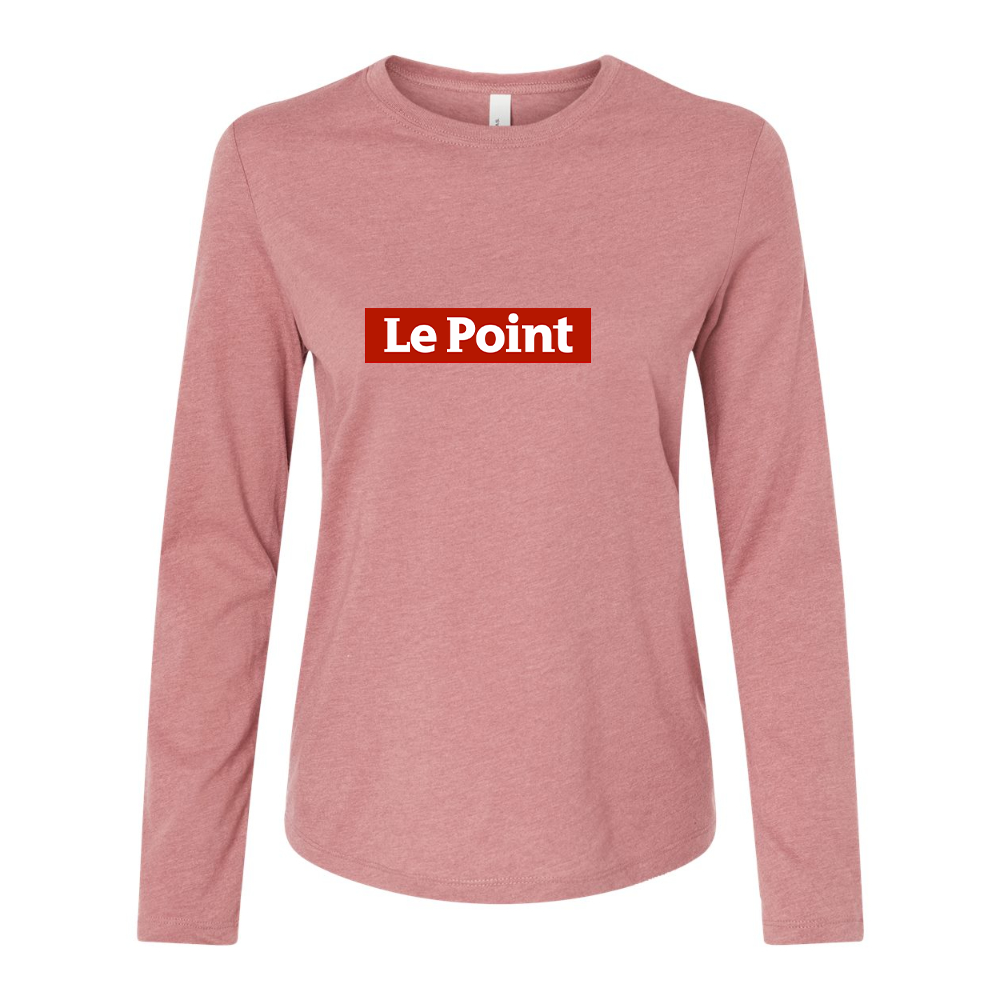 BELLA CANVAS Le Point Jersey Long Sleeve Tee