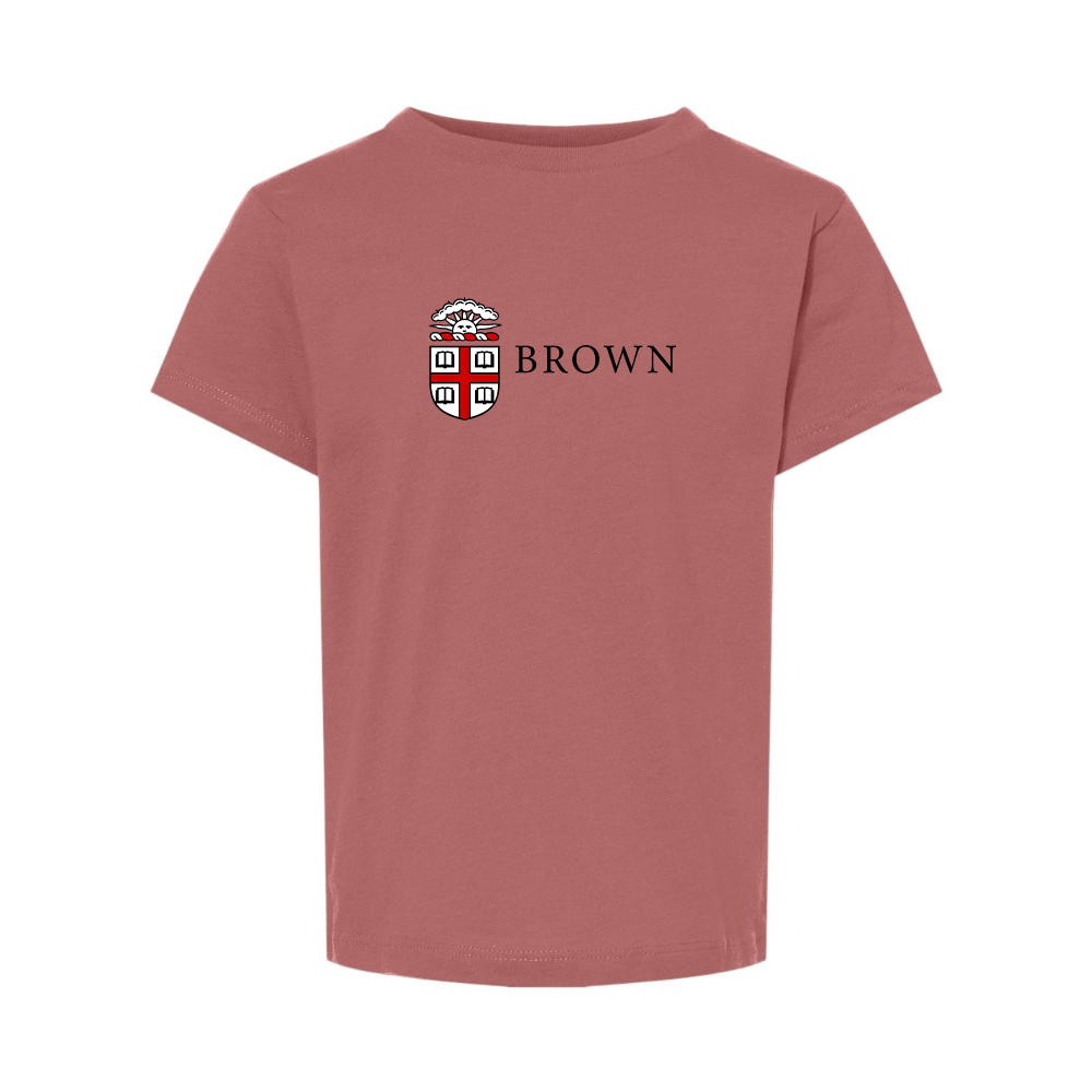Brown University BELLA  CANVAS Toddler Jersey Tee