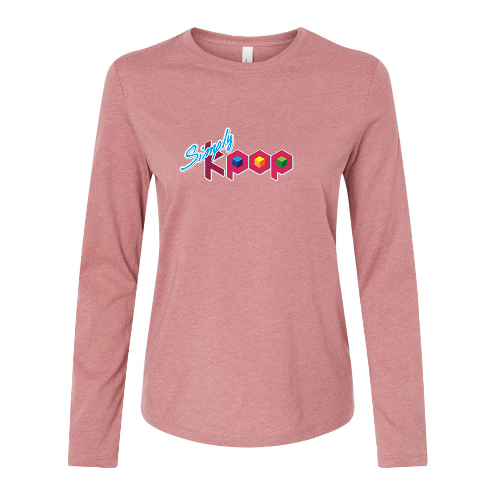 BELLA CANVAS Simply Kpop  Jersey Long Sleeve Tee