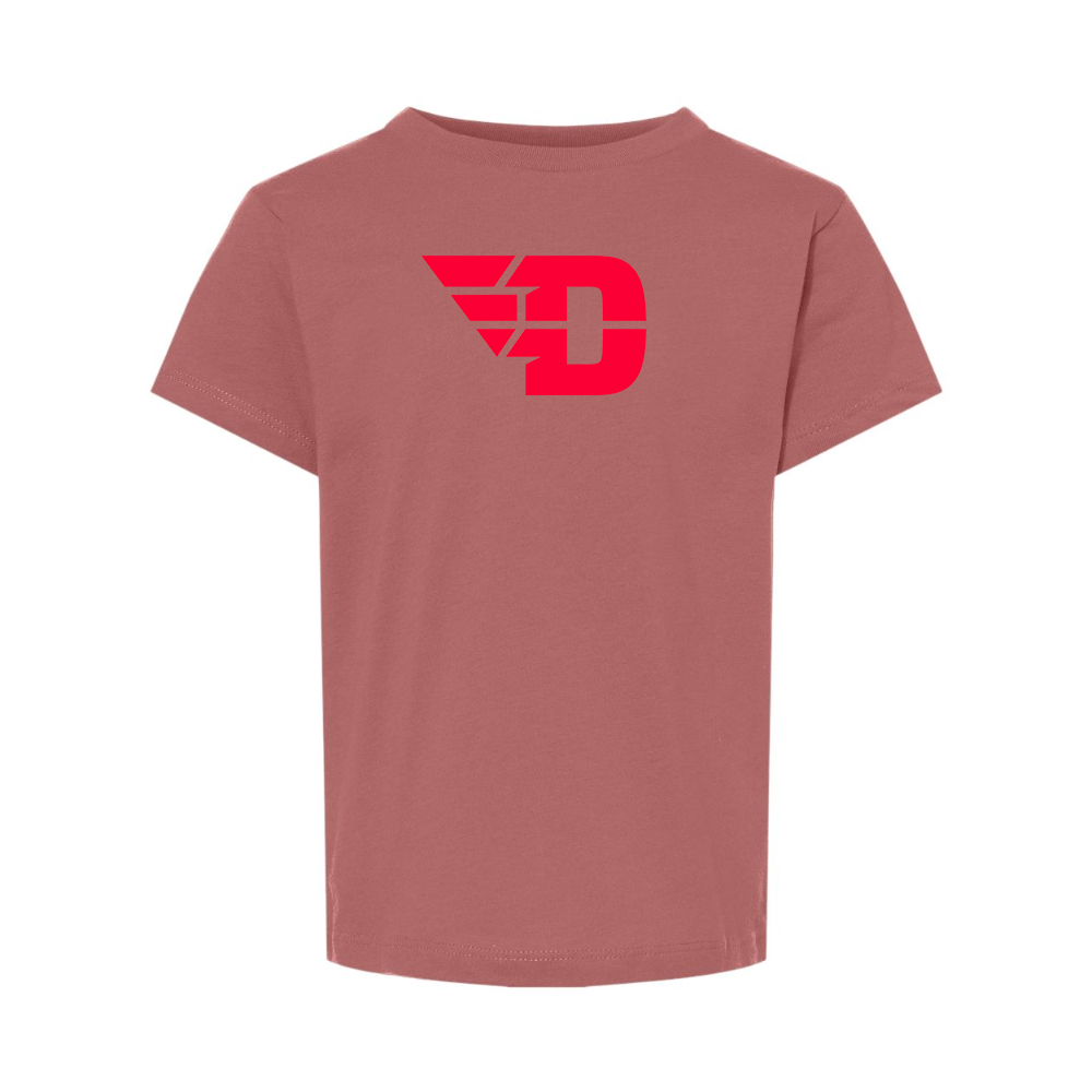 Dayton Flyers BELLA  CANVAS Toddler Jersey Tee