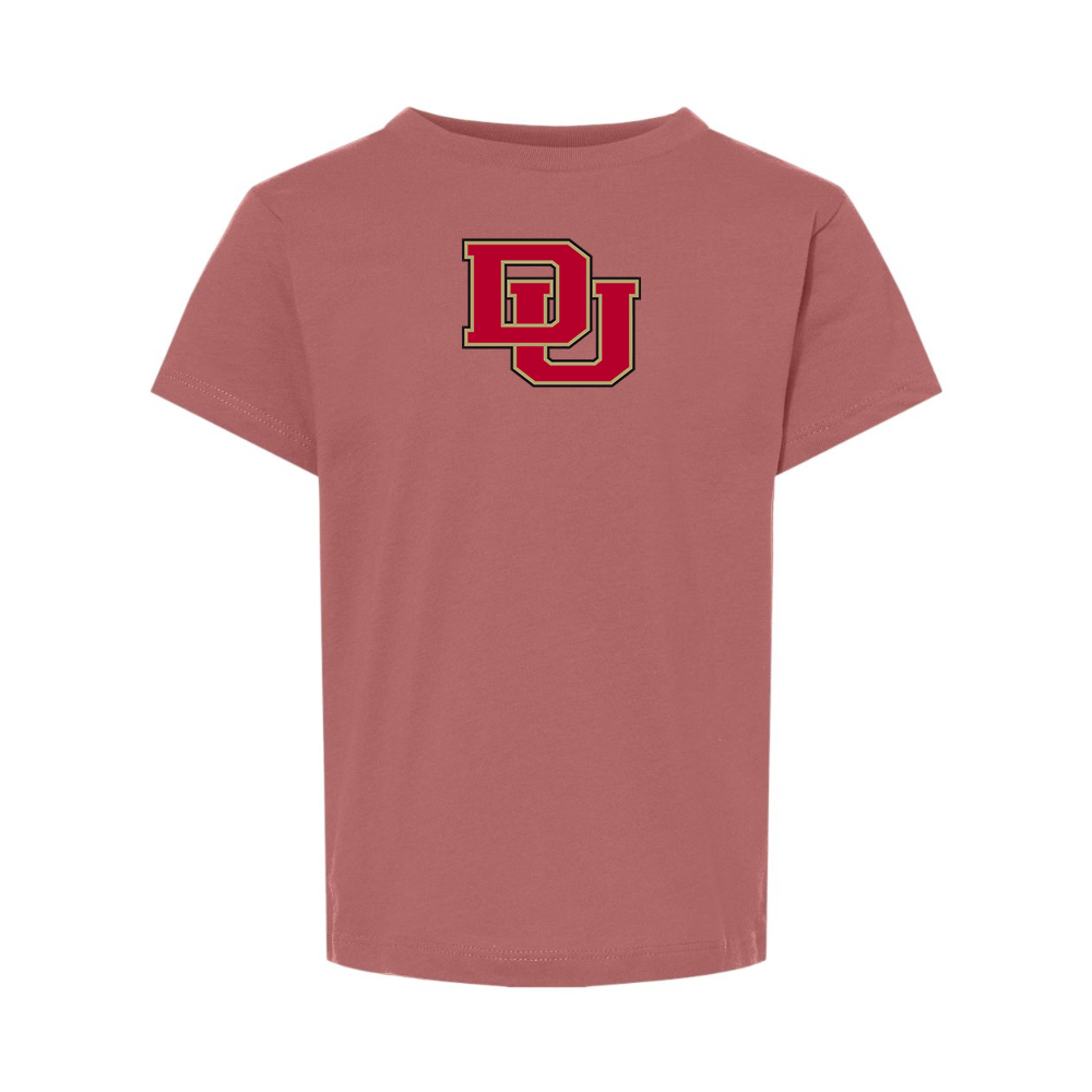 Denver Pioneers  BELLA  CANVAS Toddler Jersey Tee