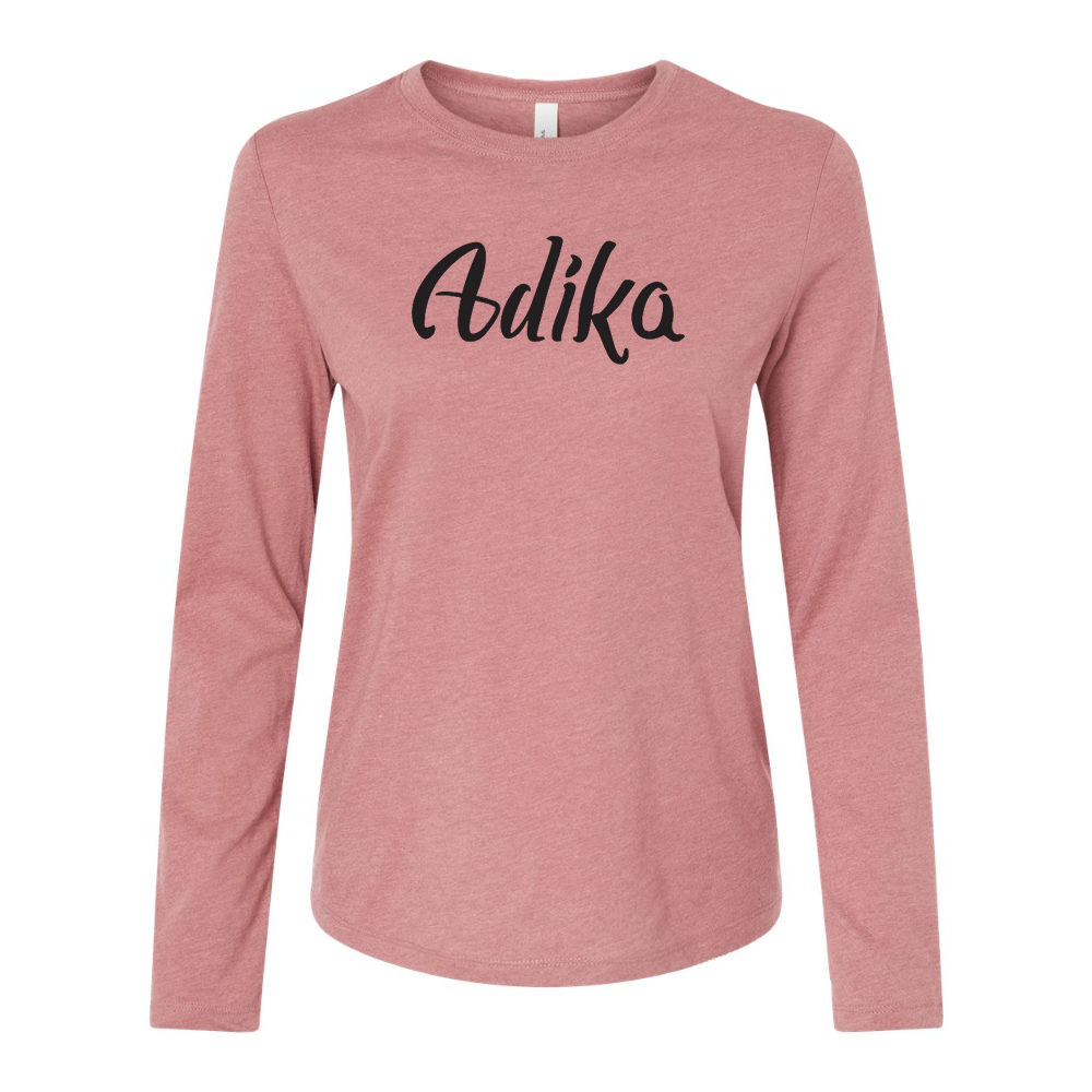 BELLA CANVAS  Adika   Jersey Long Sleeve Tee