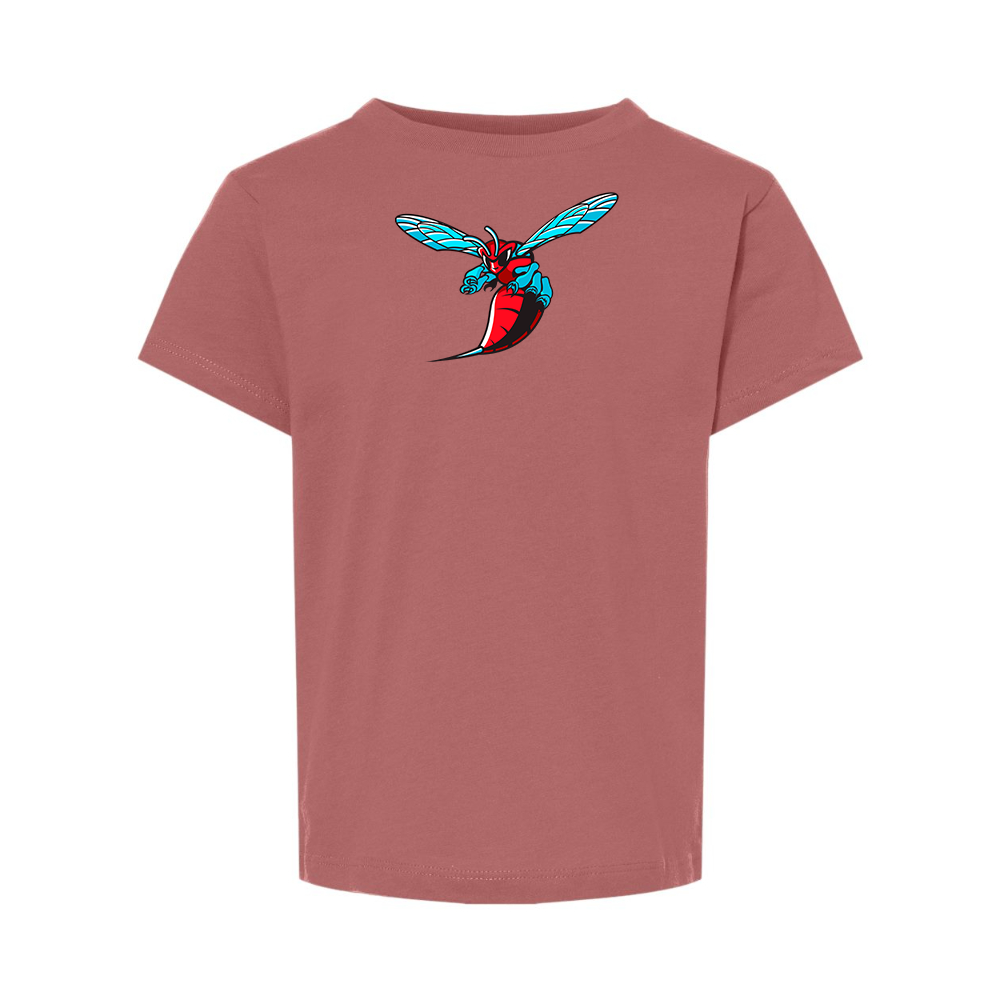 Delaware State Hornets BELLA  CANVAS Toddler Jersey Tee