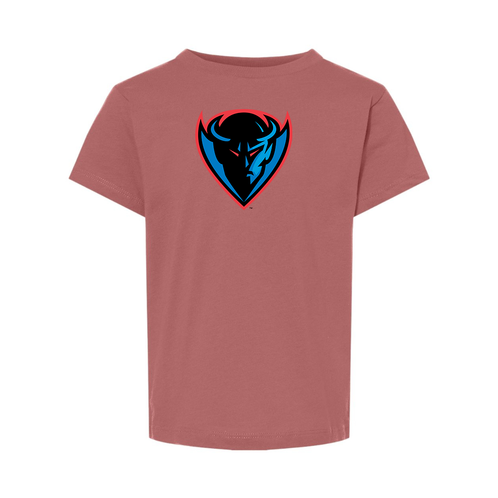 DePaul Blue Demons BELLA  CANVAS Toddler Jersey Tee