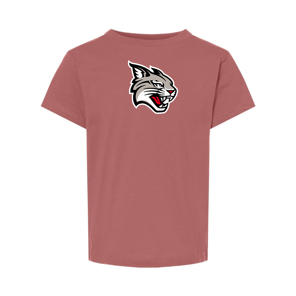 Davidson Wildcats BELLA  CANVAS Toddler Jersey Tee