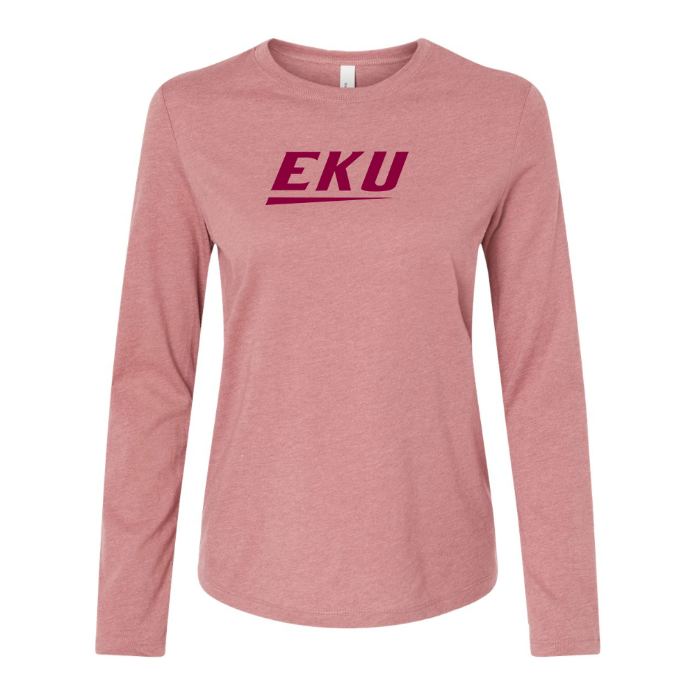 BELLA CANVAS  Eastern Kentucky Colonels  Jersey Long Sleeve Tee