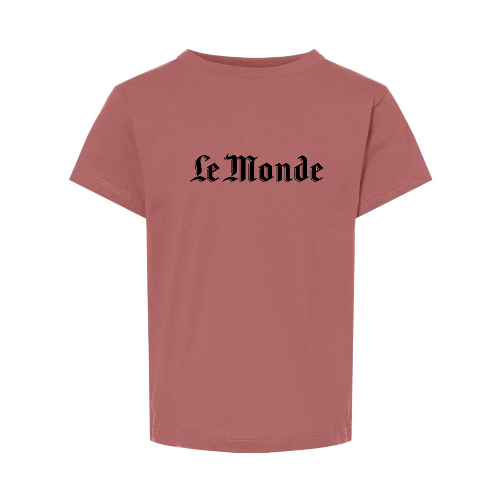 Le Monde BELLA  CANVAS Toddler Jersey Tee