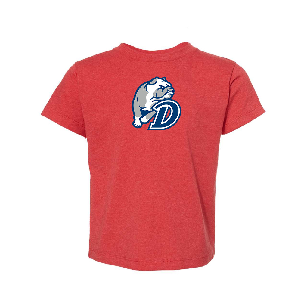 Drake Bulldogs BELLA  CANVAS Toddler Jersey Tee