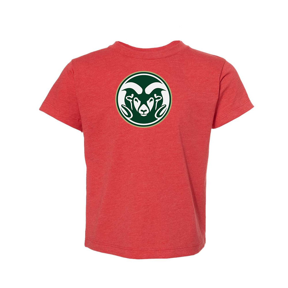 Colorado State Rams BELLA  CANVAS Toddler Jersey Tee