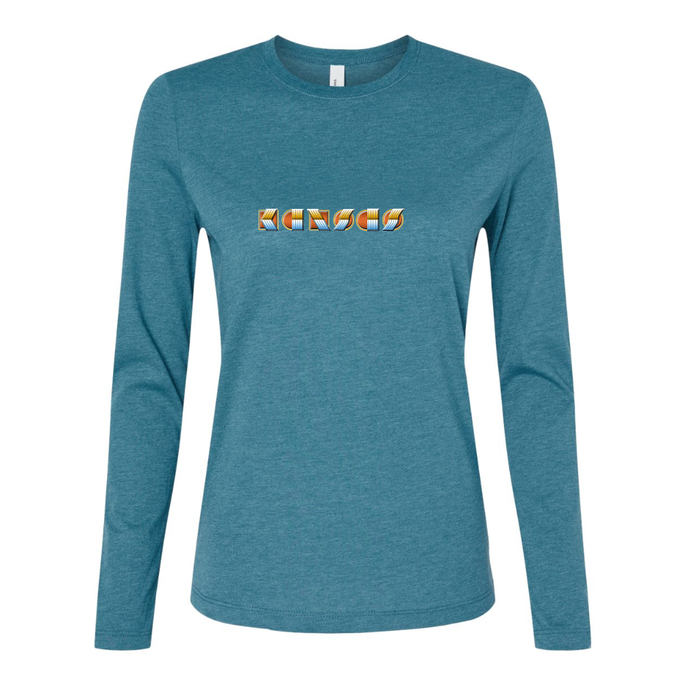 BELLA CANVAS Kansas Jersey Long Sleeve Tee