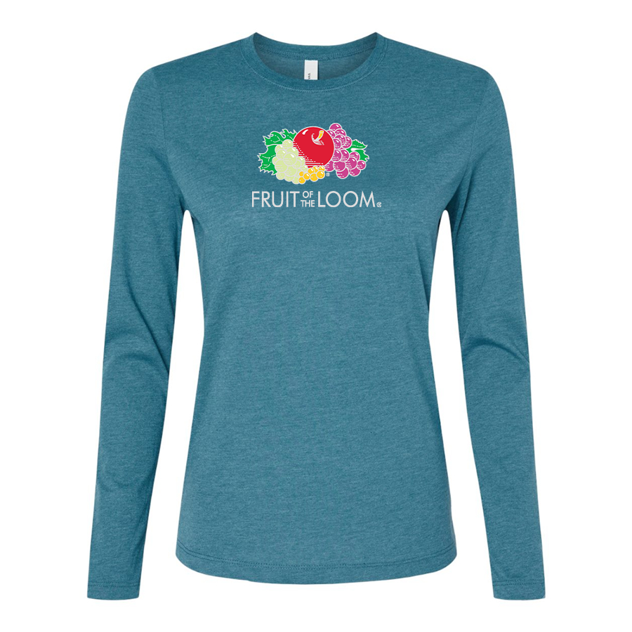 BELLA CANVAS Fruit Of the Loom Jersey Long Sleeve Tee