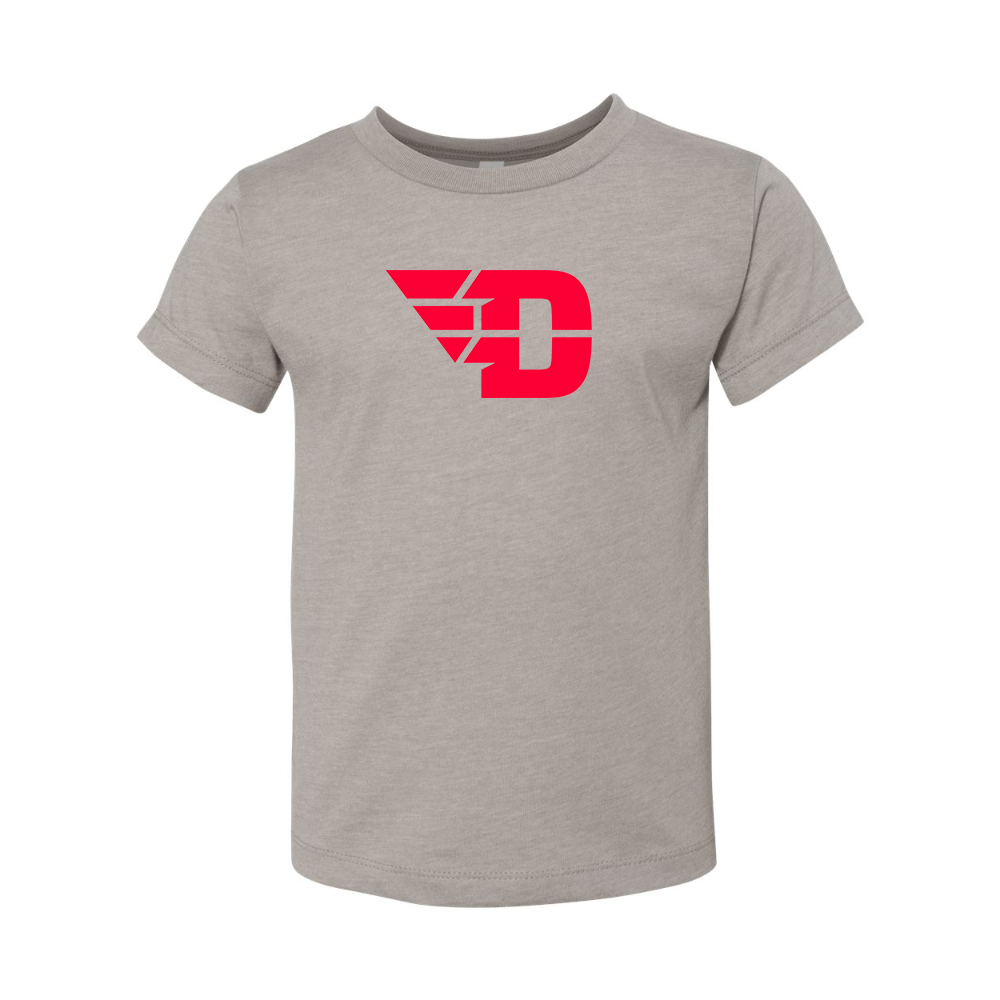 Dayton Flyers BELLA  CANVAS Toddler Jersey Tee