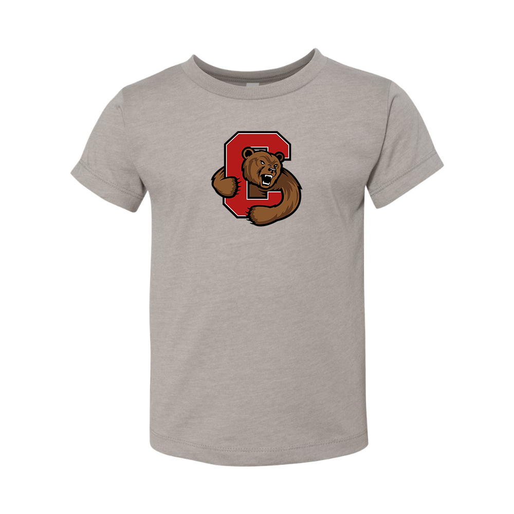 Cornell Big Red BELLA  CANVAS Toddler Jersey Tee