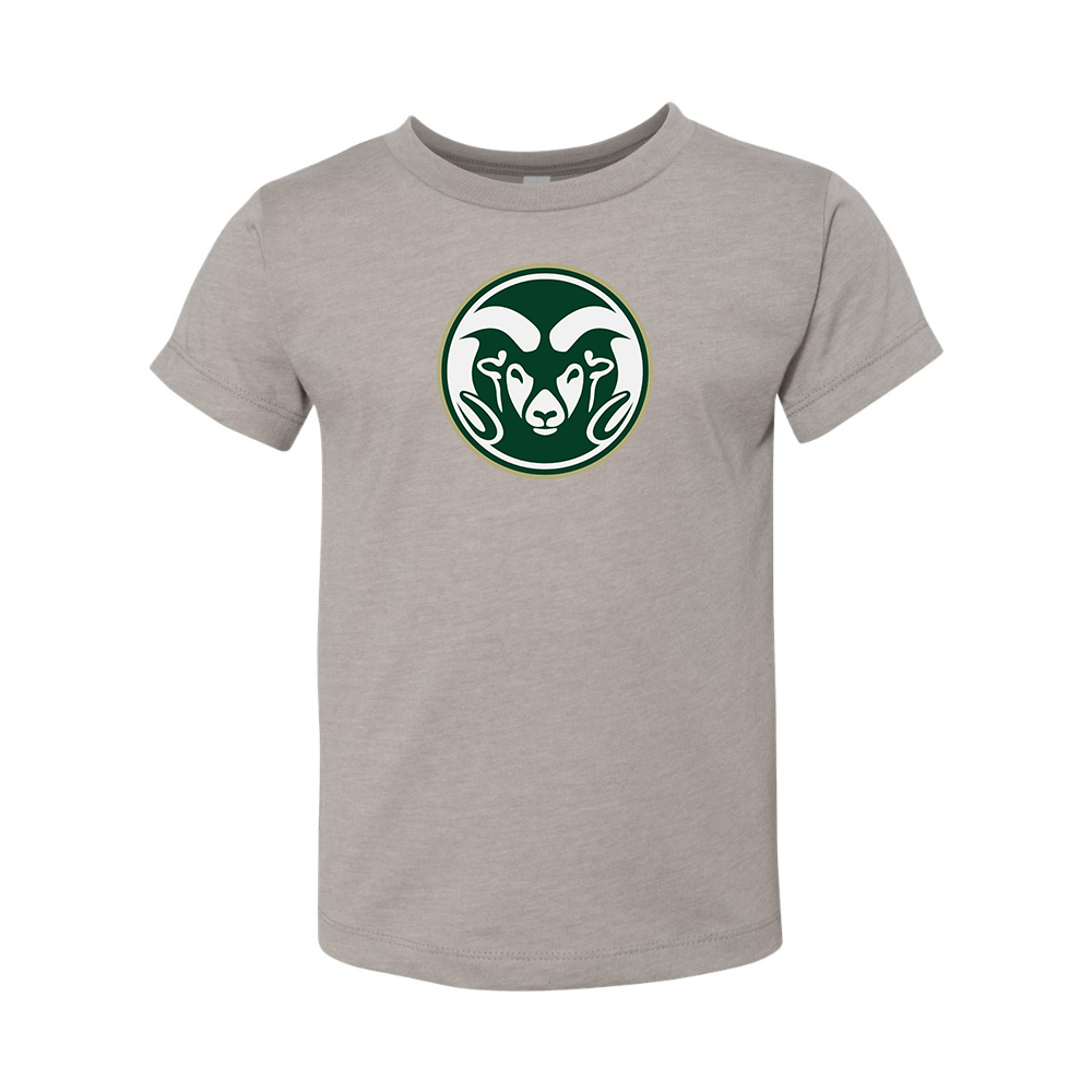 Colorado State Rams BELLA  CANVAS Toddler Jersey Tee