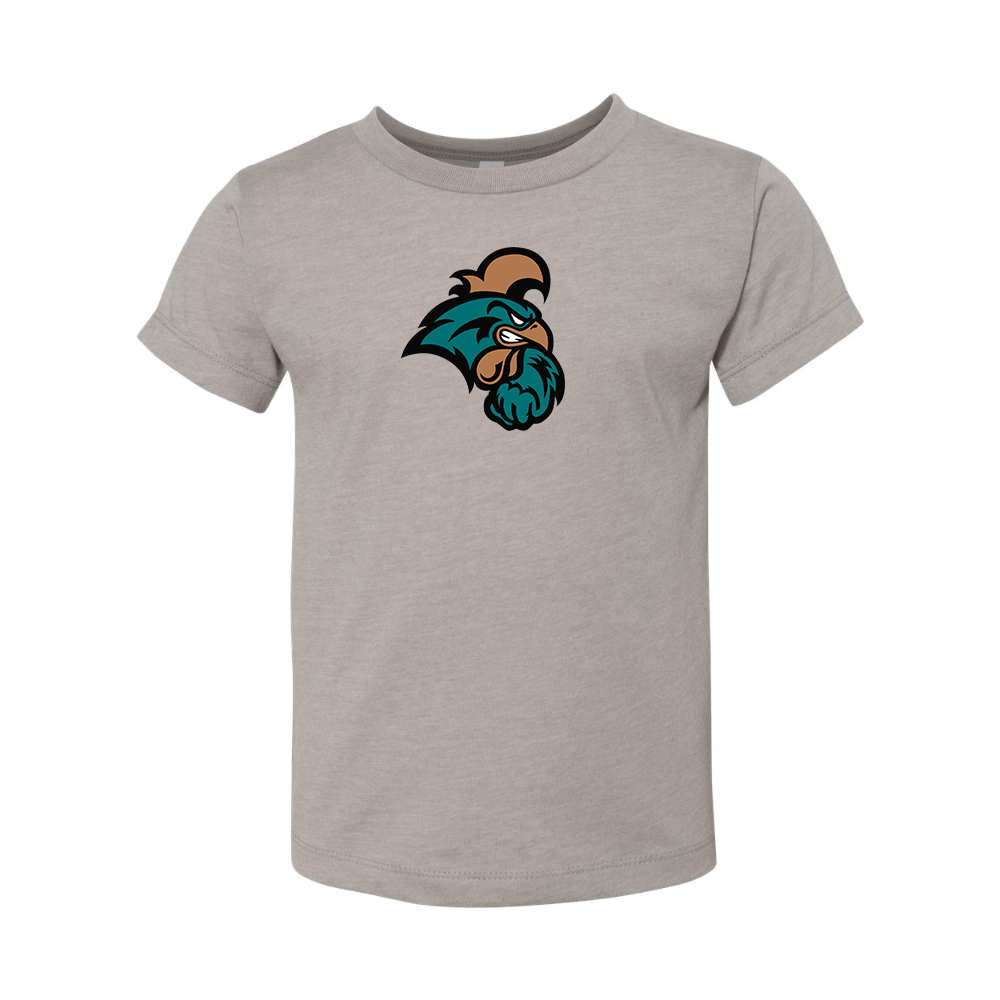 Coastal Carolina Chanticleers BELLA  CANVAS Toddler Jersey Tee