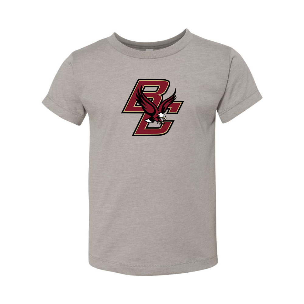 Boston College Eagles  BELLA  CANVAS Toddler Jersey Tee