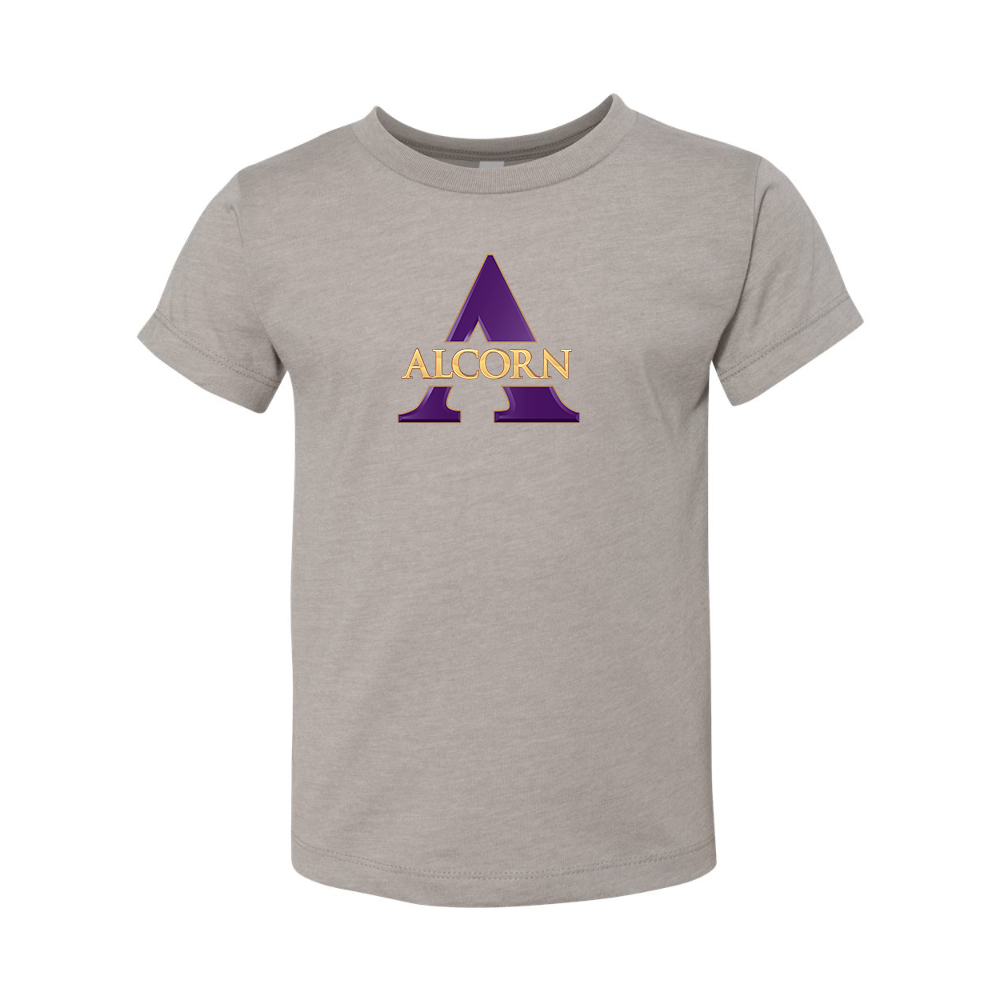 Alcorn State Braves  BELLA  CANVAS Toddler Jersey Tee
