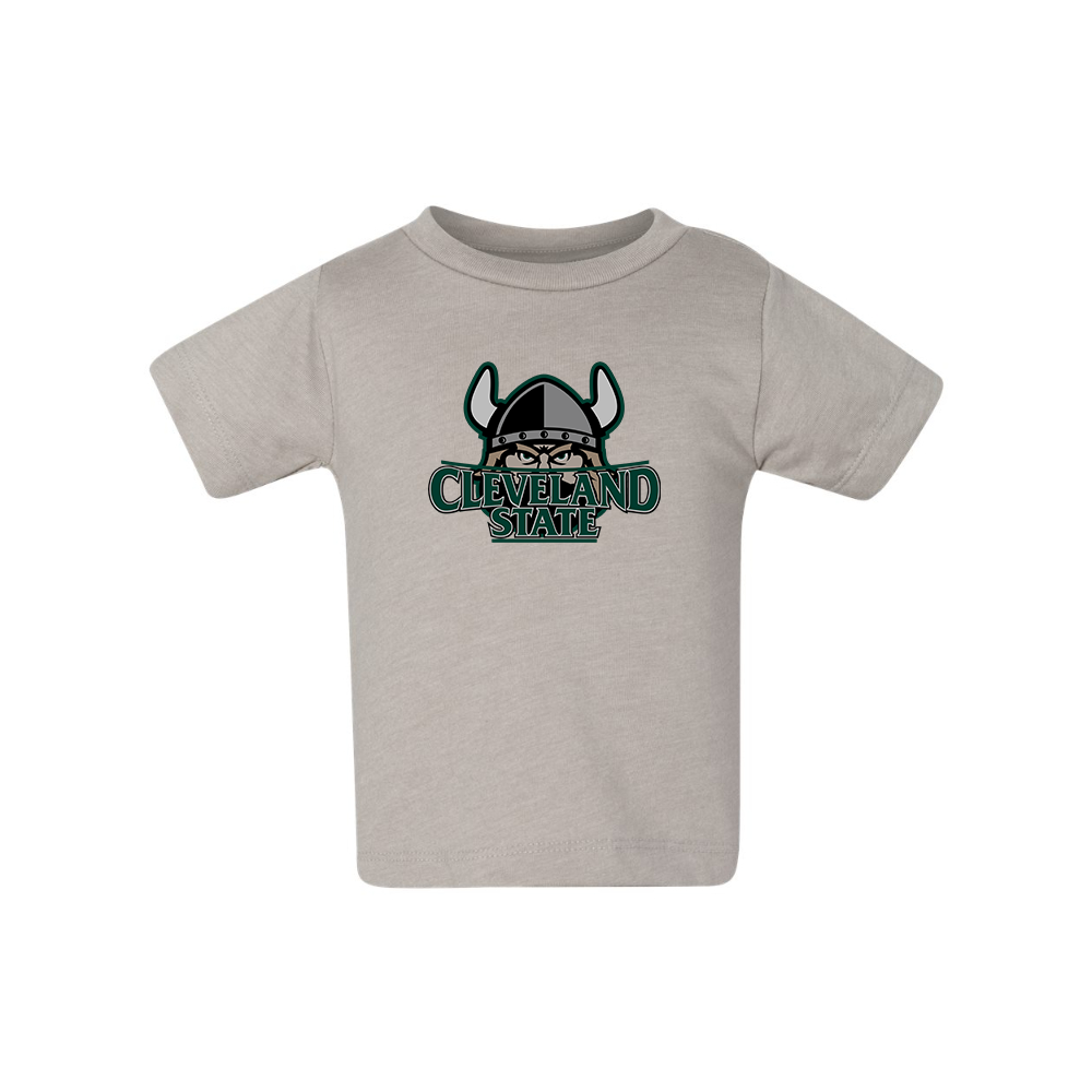 Cleveland State Vikings  BELLA CANVAS Infant Jersey Tee