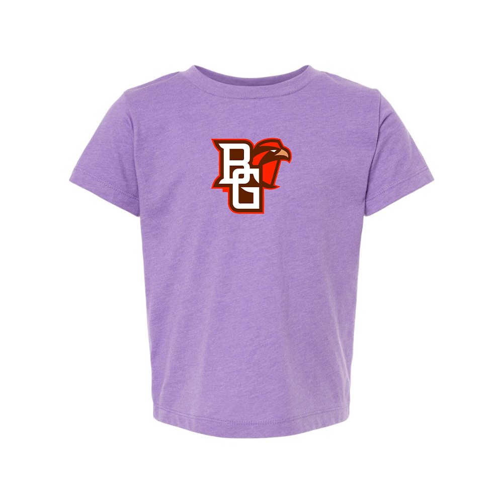 Bowling Green Falcons BELLA  CANVAS Toddler Jersey Tee