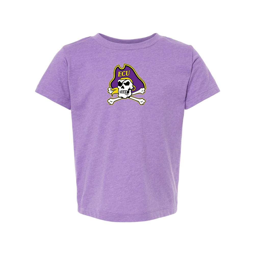 East Carolina Pirates BELLA  CANVAS Toddler Jersey Tee