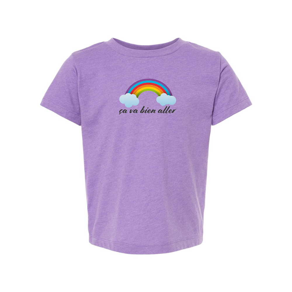 Ça va bien aller BELLA  CANVAS Toddler Jersey Tee