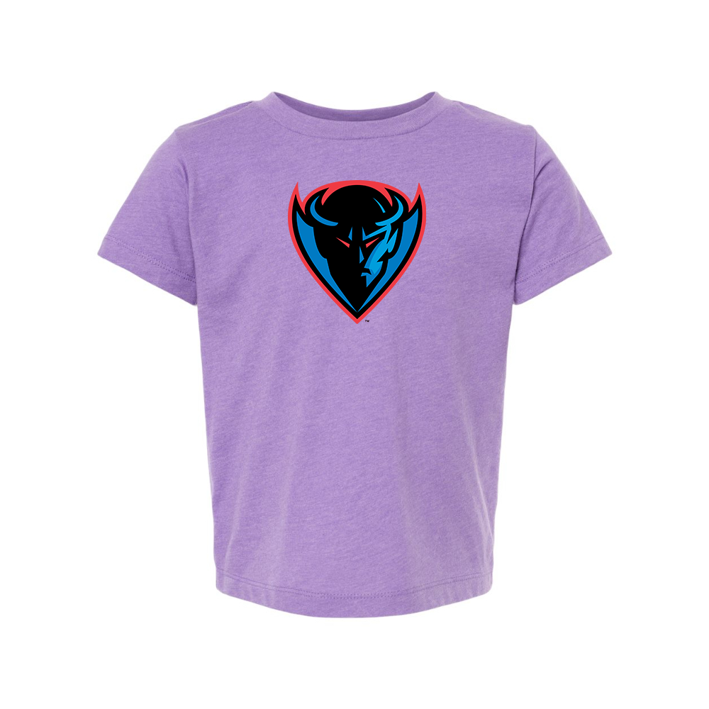 DePaul Blue Demons BELLA  CANVAS Toddler Jersey Tee