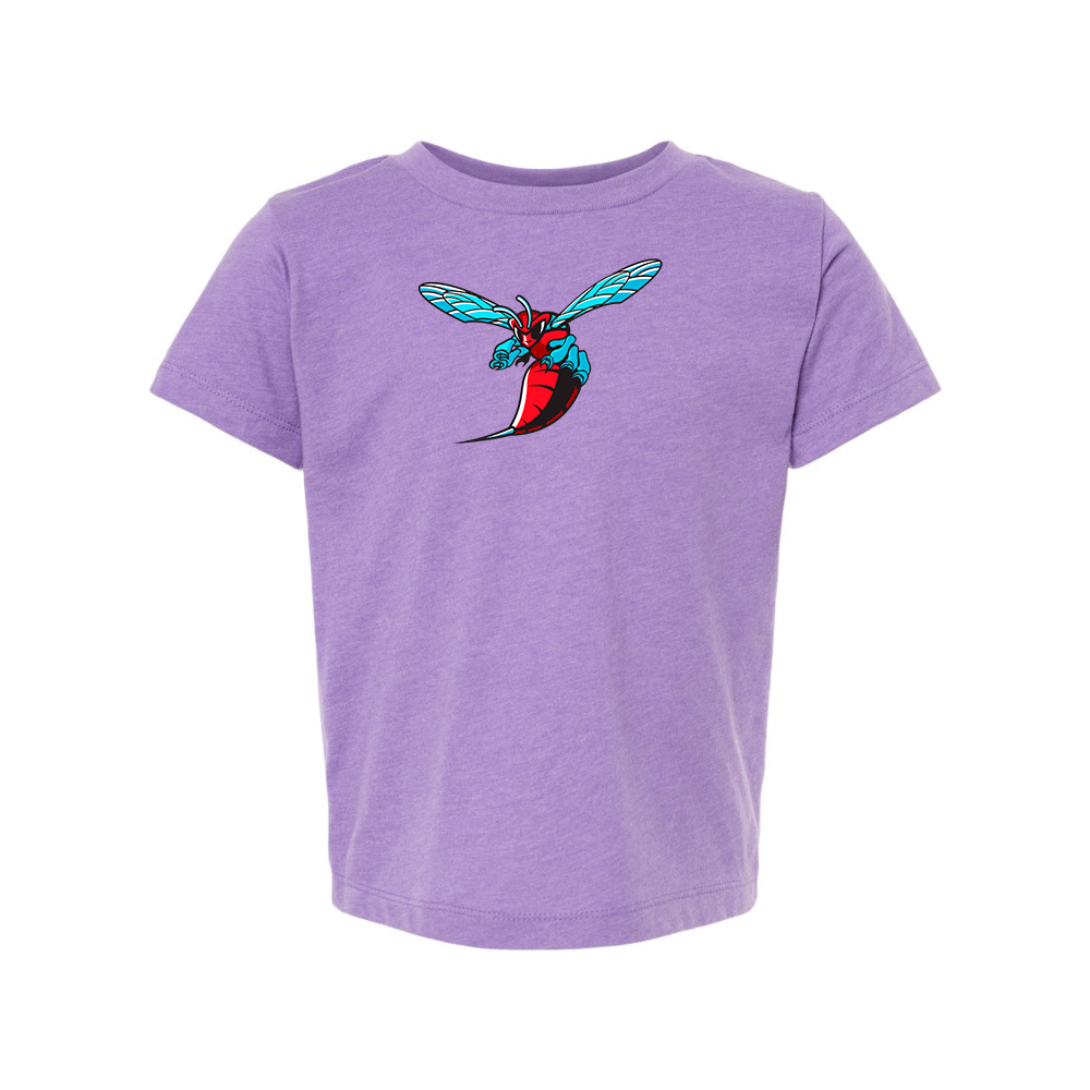 Delaware State Hornets BELLA  CANVAS Toddler Jersey Tee