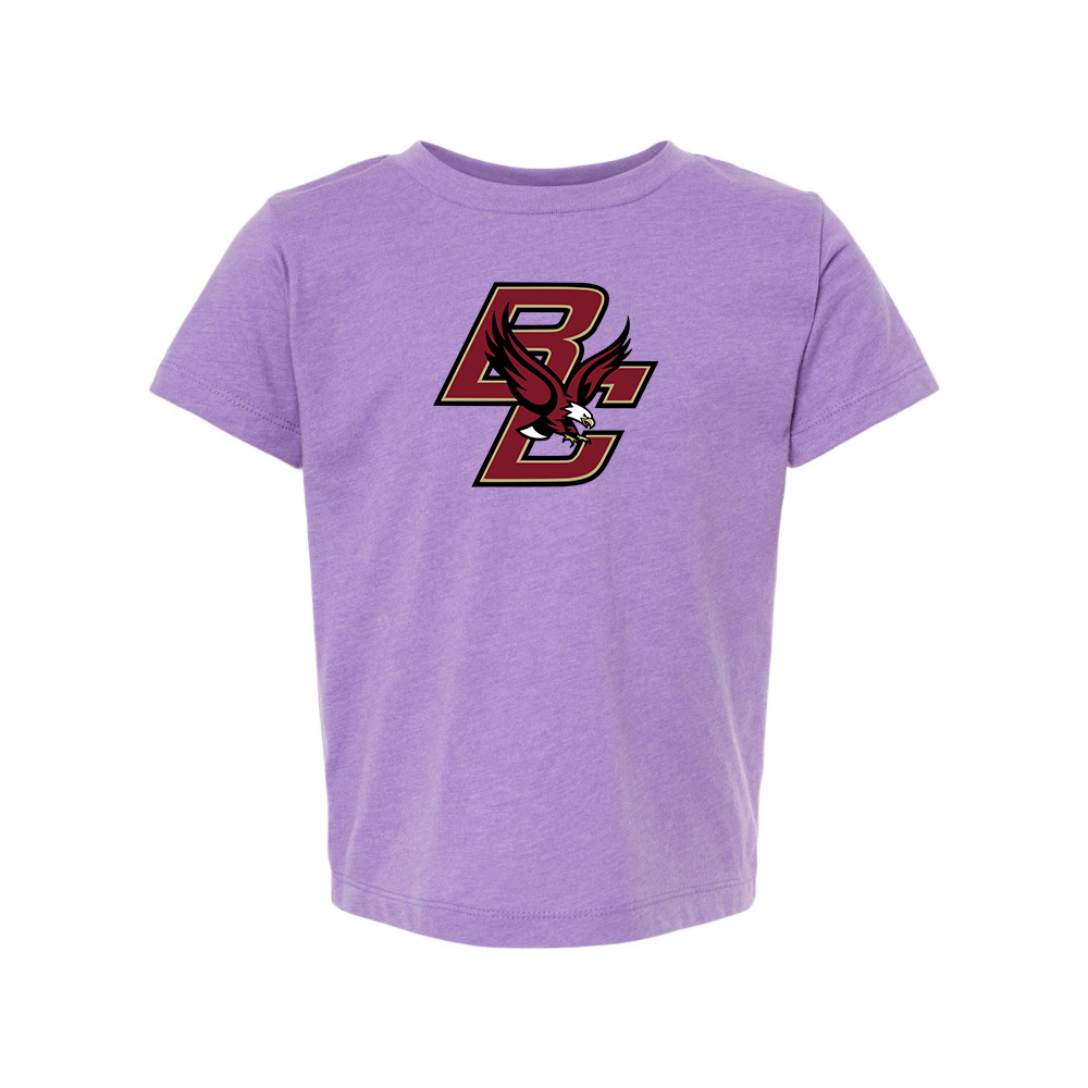 Boston College Eagles  BELLA  CANVAS Toddler Jersey Tee