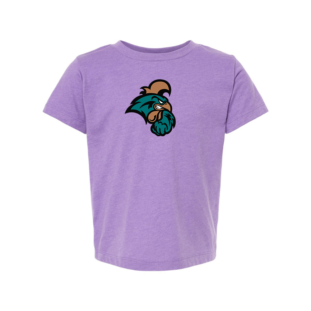 Coastal Carolina Chanticleers BELLA  CANVAS Toddler Jersey Tee