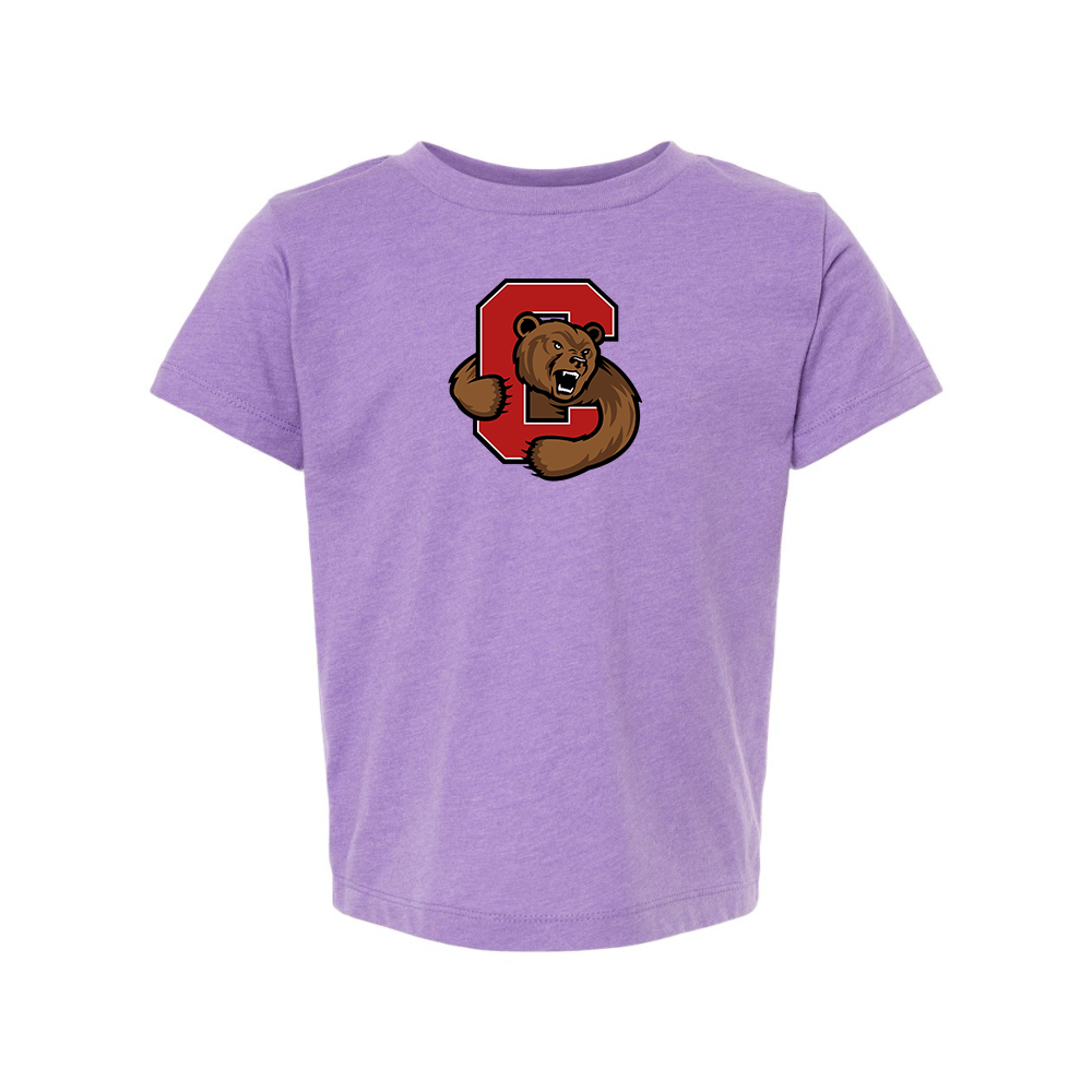 Cornell Big Red BELLA  CANVAS Toddler Jersey Tee