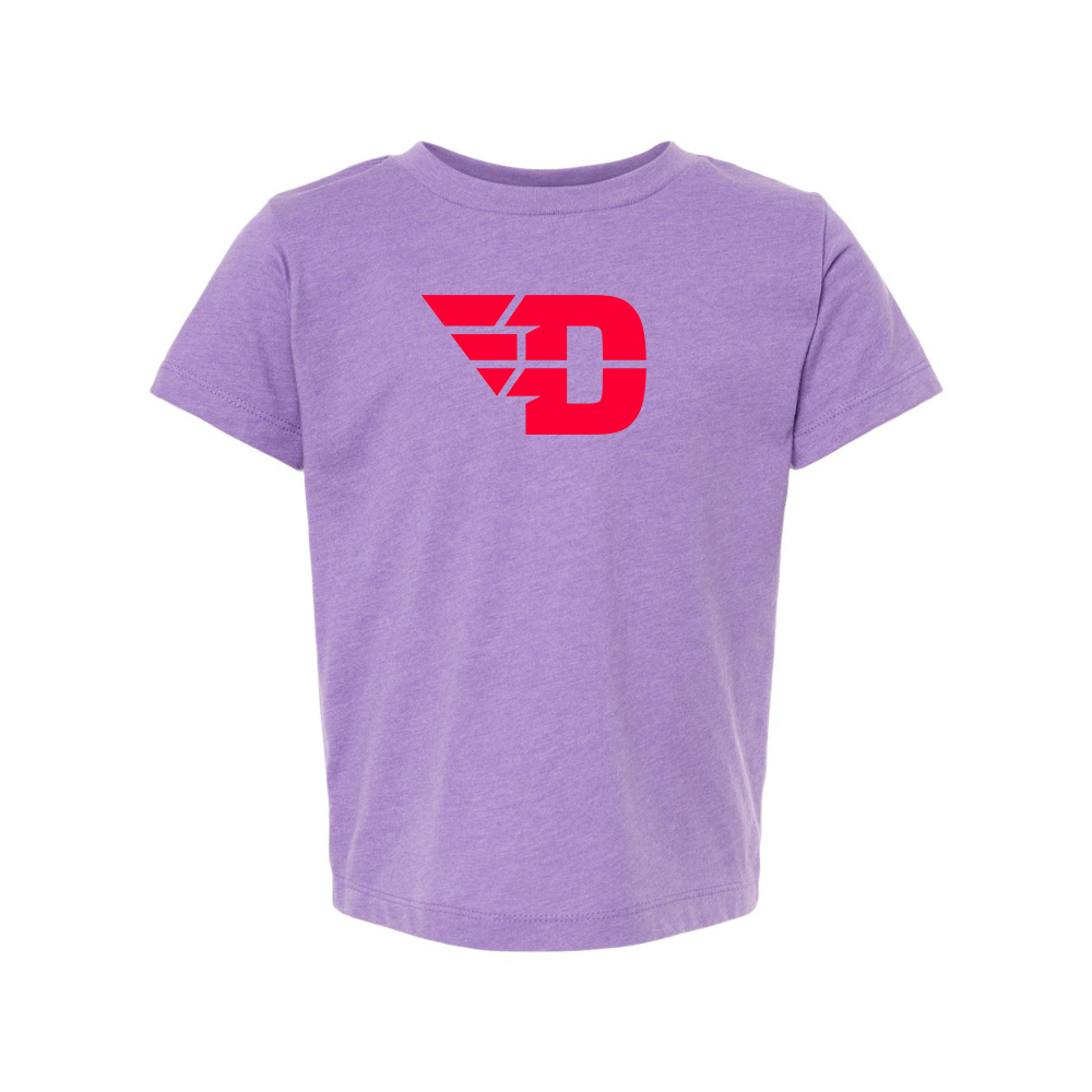 Dayton Flyers BELLA  CANVAS Toddler Jersey Tee