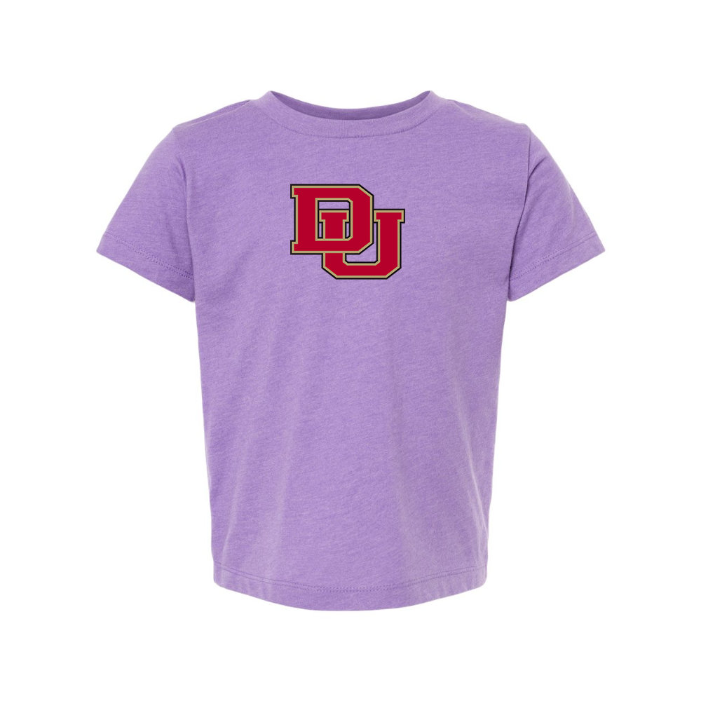 Denver Pioneers  BELLA  CANVAS Toddler Jersey Tee