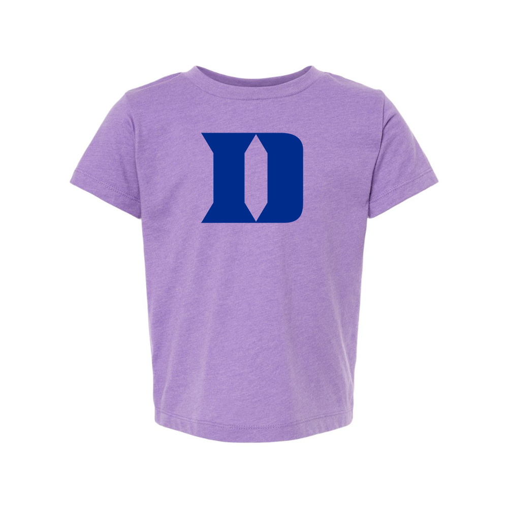 Duke Blue Devils BELLA  CANVAS Toddler Jersey Tee