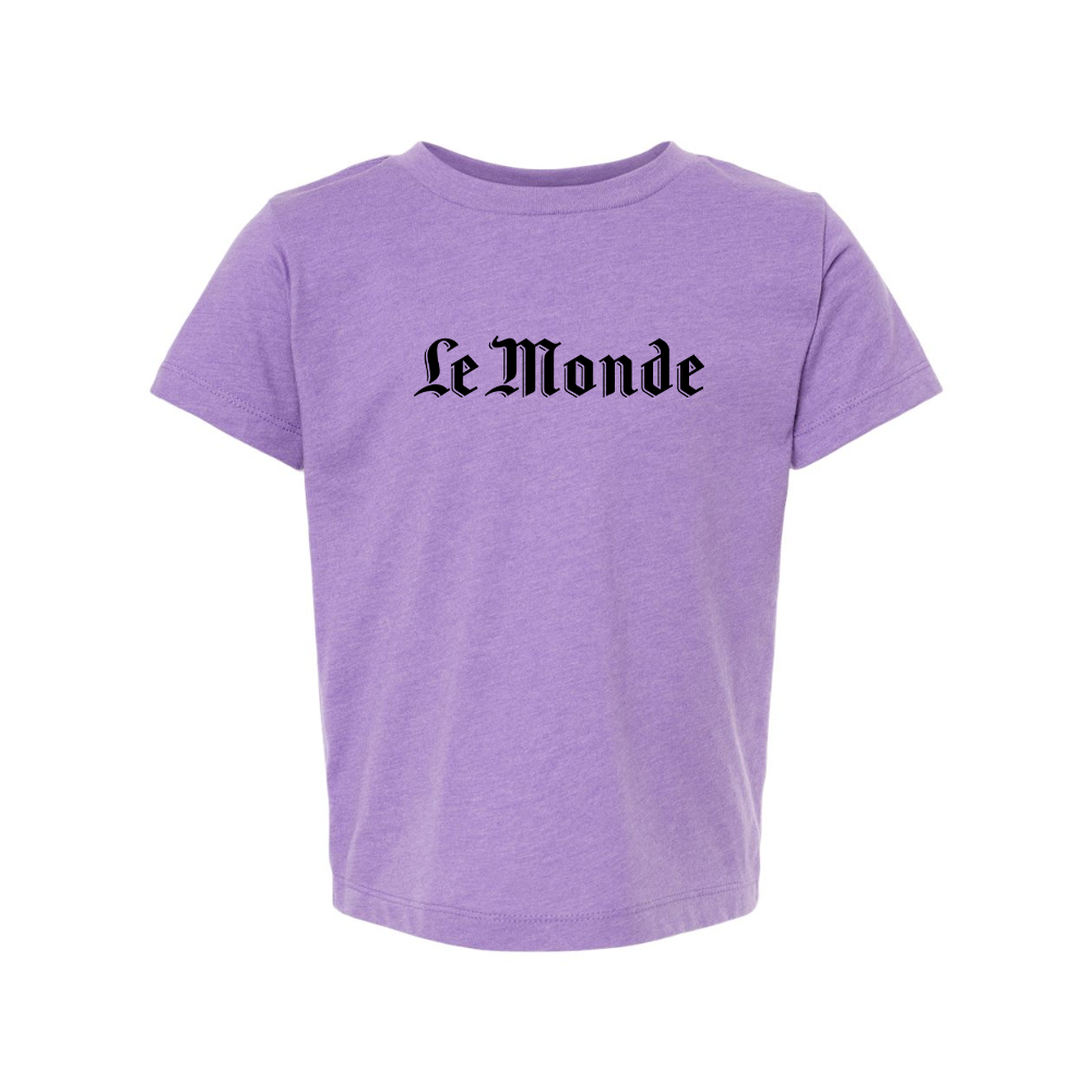 Le Monde BELLA  CANVAS Toddler Jersey Tee