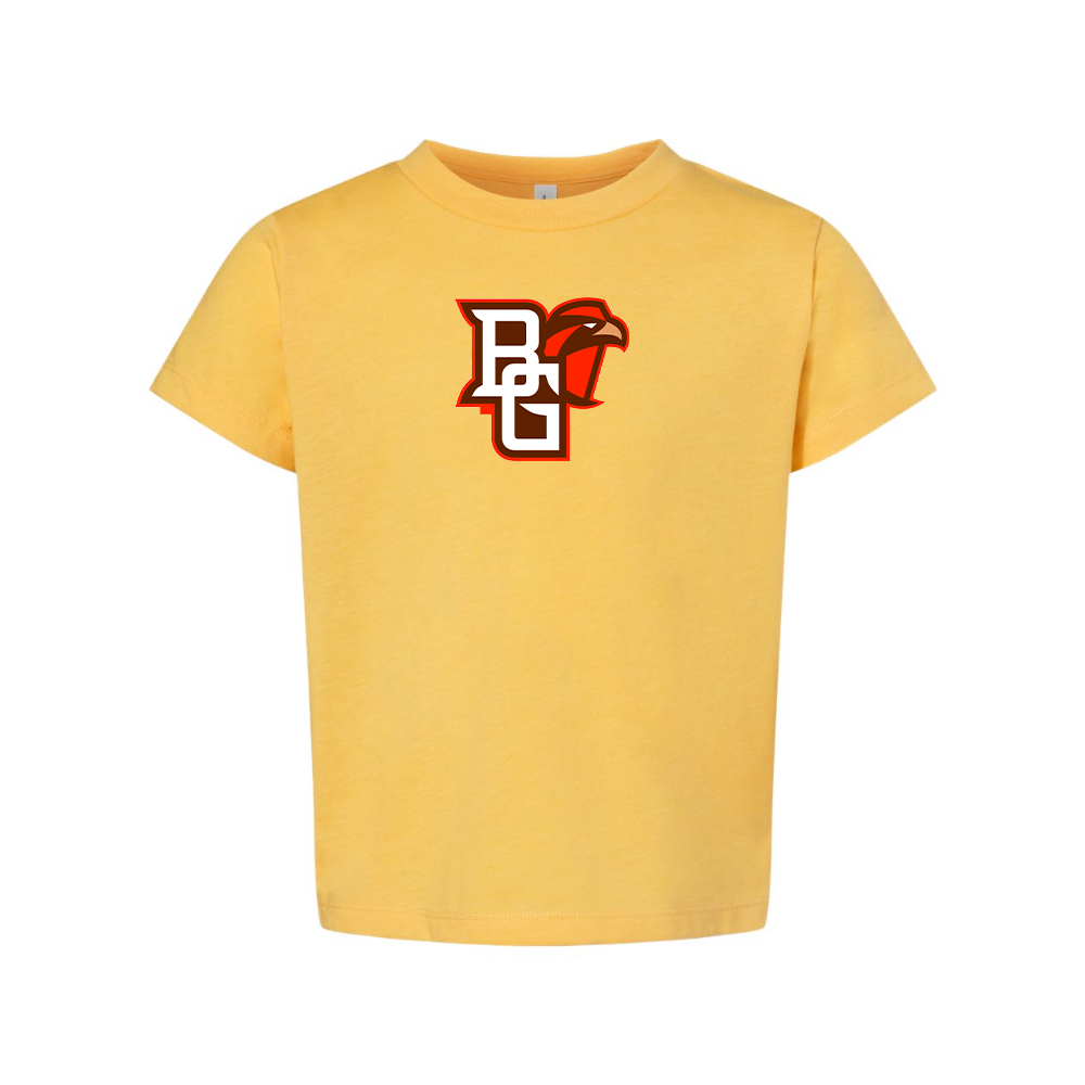 Bowling Green Falcons BELLA  CANVAS Toddler Jersey Tee