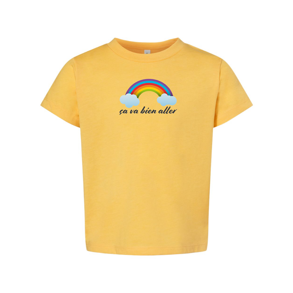 Ça va bien aller BELLA  CANVAS Toddler Jersey Tee