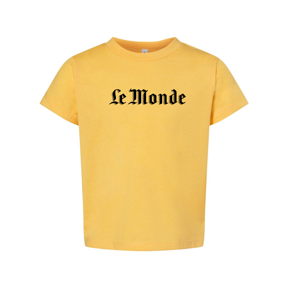 Le Monde BELLA  CANVAS Toddler Jersey Tee